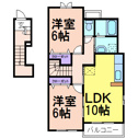 【間取り】 | 反転タイプの間取りです
