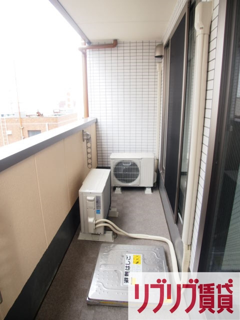 富士見Nameki Mansionのバルコニー