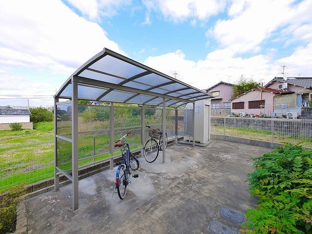 パークハイム（谷）のその他共用部分|自転車置き場