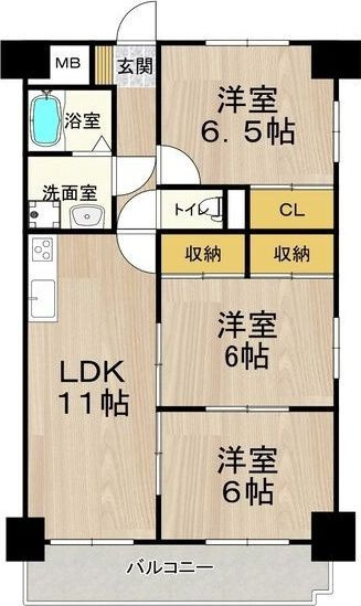 【間取り】 | グレースマンション藤