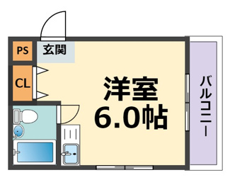 【間取り】 | ダイドーメゾン上甲子園