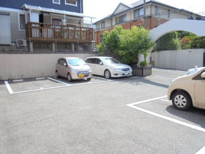 【駐車場】 | チェリーハイツ | 敷地内駐車場★