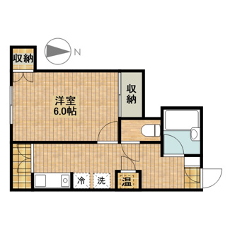 【間取り】 | ＫＣＫビルⅡ