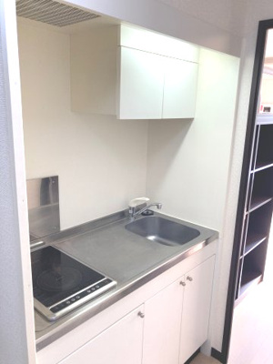 【キッチン】 | タウンコート石塚 | ２口電気コンロ