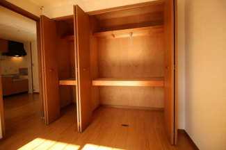 【収納】 | プレーザントハウス　A棟 | 開いている状態