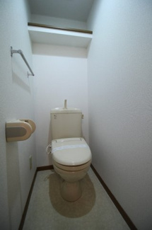 【トイレ】 | プレーザントハウス　A棟