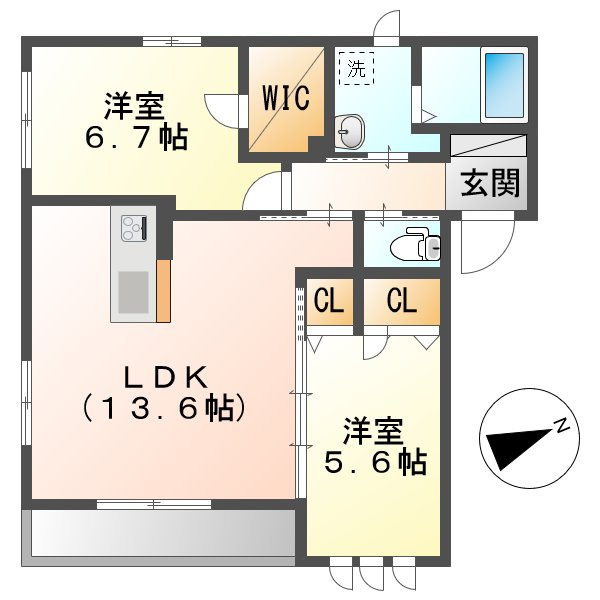 倉敷市白楽町の賃貸マンション