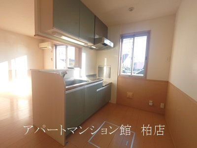 レスペート柏の葉のキッチン