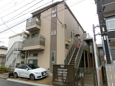 【外観】 | アクアマリン | アクアマリン　鉄骨造３階建