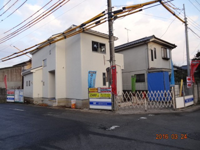 【前面道路含む現地写真】 | 蓮田市黒浜　新築分譲住宅全1棟