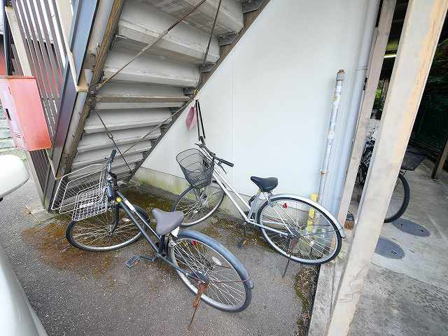 ハイツゼンのその他共用部分|駐輪場になります