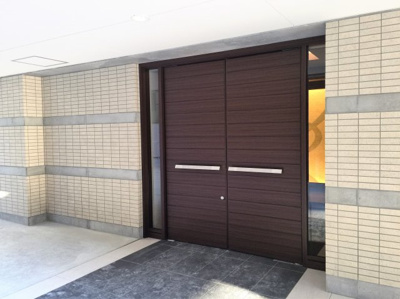 【エントランス】 | ウエストヒル御影城ノ前 | アトリエフルタ建築設計事務所古田先生のエントランスパース