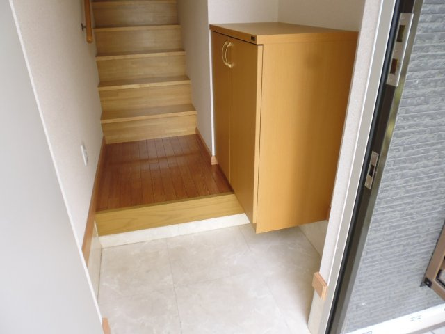 グランディールの玄関