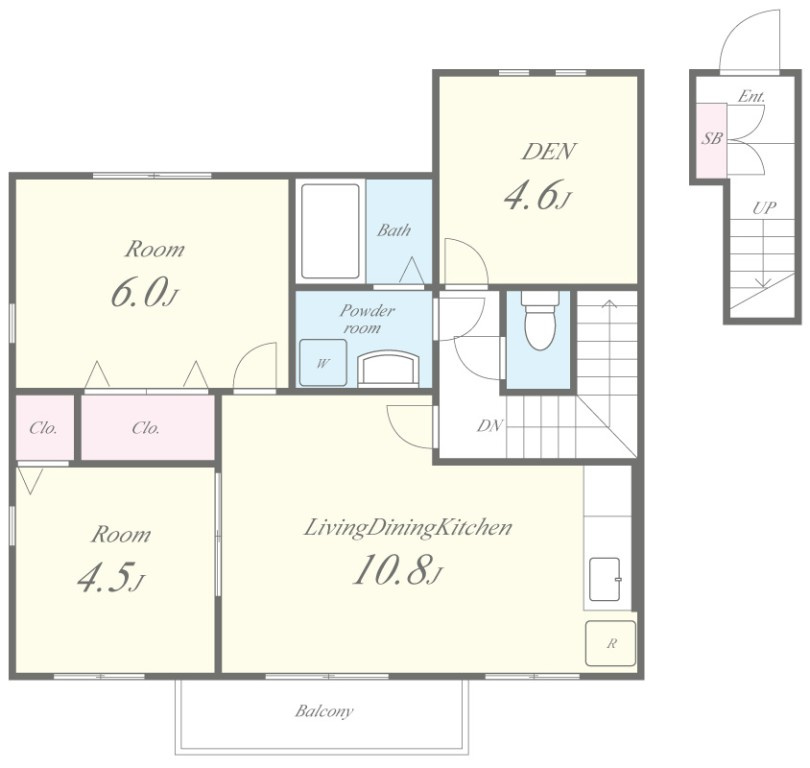 グランディールの間取り