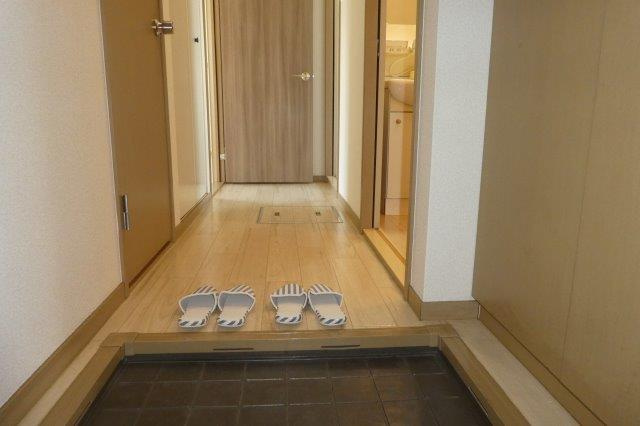 ラピュータ大島Ｂの玄関