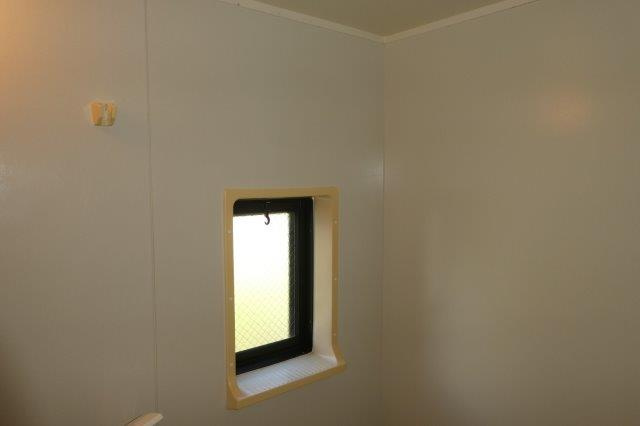 ラピュータ大島Ｂの浴室|浴室窓