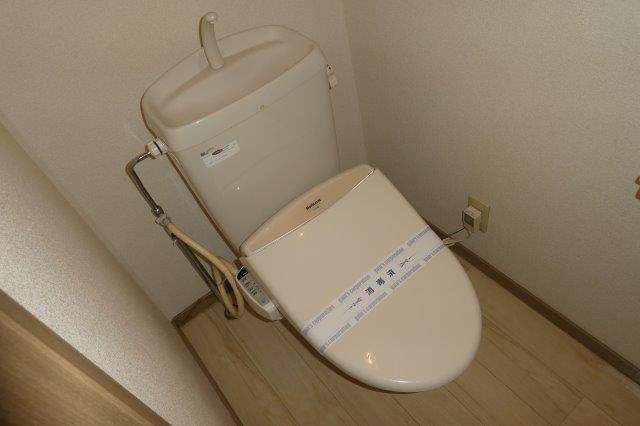 ラピュータ大島Ｂのトイレ|ウォシュレット