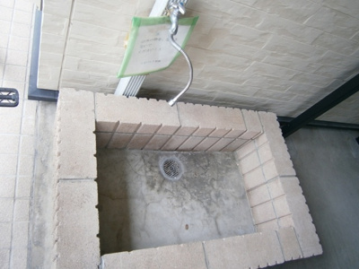 【セキュリティ】 | ルミエール西台 | ペット用足洗い場