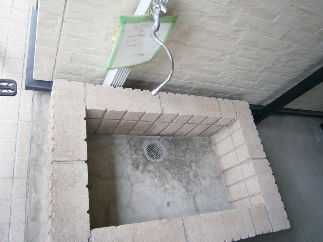 【セキュリティ】 | ルミエール西台 | ペット用足洗い場