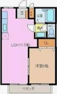 【間取り】 | シティハイツエム | ※現状を優先とします（内装設備が異なる場合がございます）