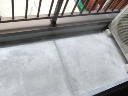 セントラル淀川のバルコニー