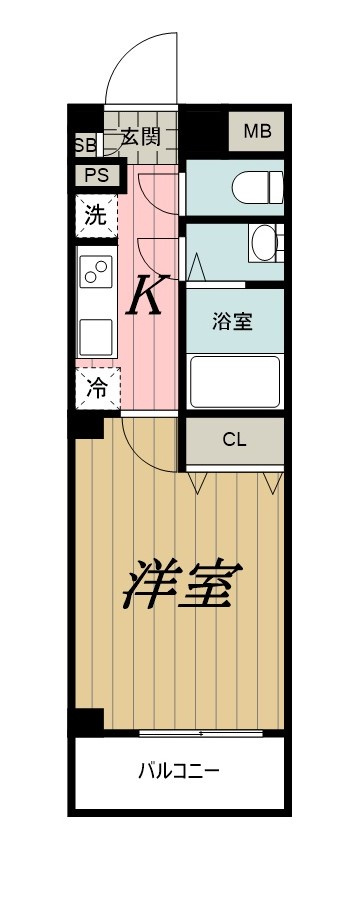 マランド千葉中央の間取り