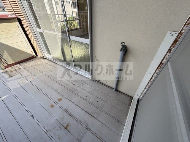 柏原市今町２丁目の一戸建てのバルコニー