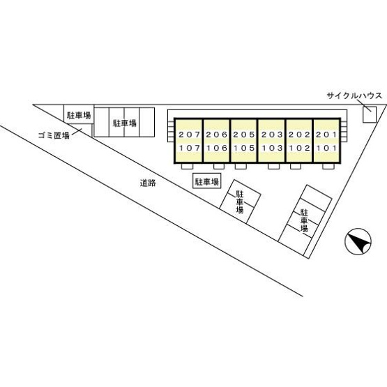 【駐車場】 | エクセラン　ボワ