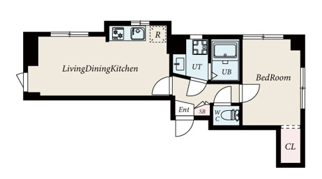 【間取り】 | サンパーク恵比寿