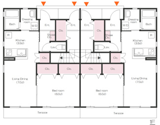 【間取り】 | パナハイツE