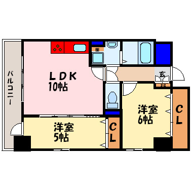 レビソールの間取り