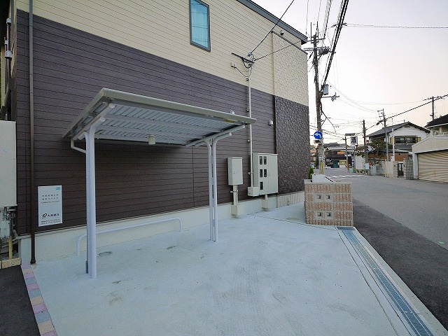 ベル　ソンジュのその他共用部分|駐輪場スペースです