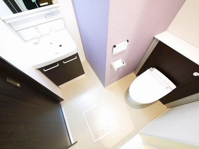 ベル　ソンジュの洗面所|オシャレな空間です