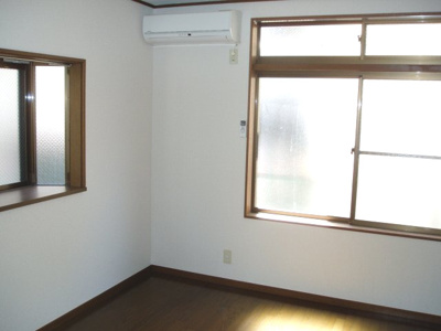 【寝室】 | パークハイムカトウ | 角部屋・出窓あり