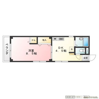 【間取り】 | 小宮山鶯谷ビル | 小宮山鶯谷ビル　鶯谷駅から徒歩１分の好立地！コンビニなど近くで買い物便利！全戸角部屋！