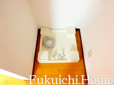 【洗面所】 | 鶴田邸 | 洗濯機置き場