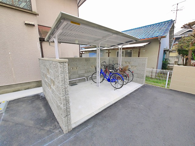 ファミールⅡのその他共用部分|駐輪場があります