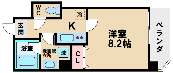【間取り】 | ラシーヌ阿倍野