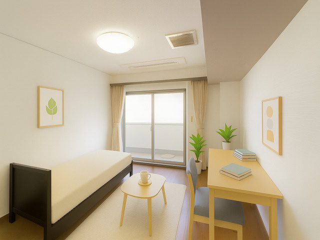 ハウスナカタニの居間・リビング|CGで家具等を配置したもので家具等は含まれません。