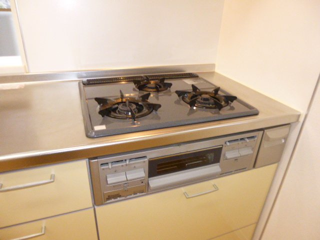 ＫＯ．レジデンスＢのキッチン|ガスコンロ