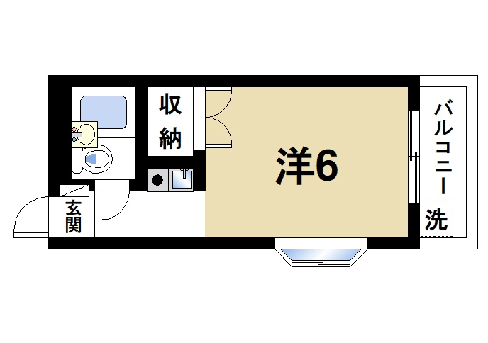 徳丸ハイツAの間取り