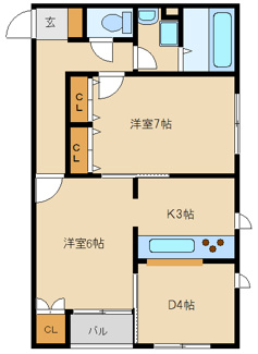 【間取り】 | ショコラ | ショコラ