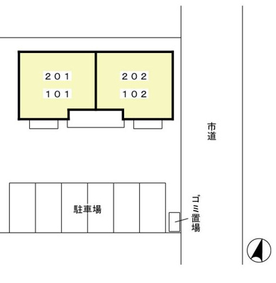 【駐車場】 | エスぺランサ・カーサ | 配置図♪