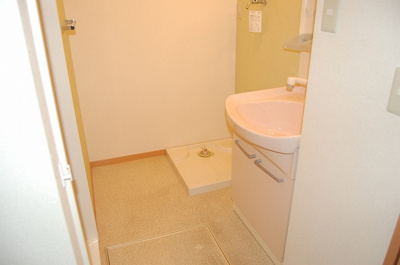 【洗面所】 | セピアコート | ※同建物同型別のお部屋