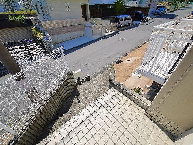 岡嶋メゾネットFのエントランス