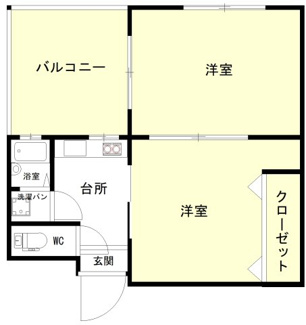【間取り】 | シティハイツ二宮