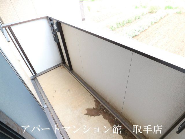 クレストヴィラⅠのバルコニー