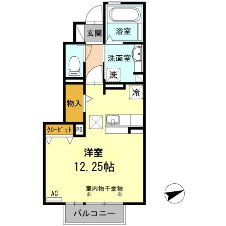 【間取り】 | インコントロ　A棟