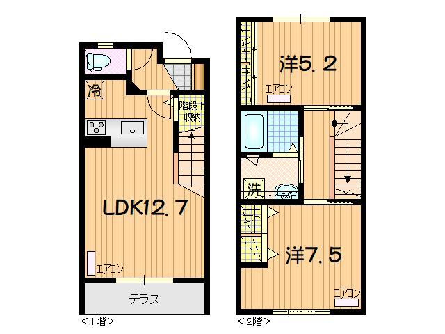 ブルージュの間取り
