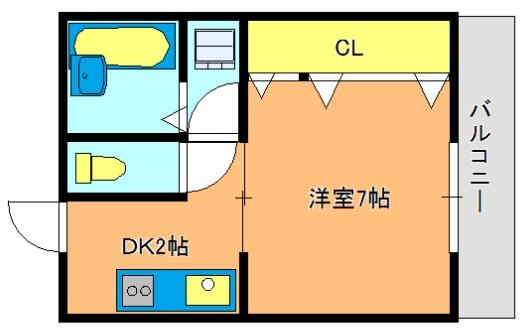 ハイツフェイバリットの間取り